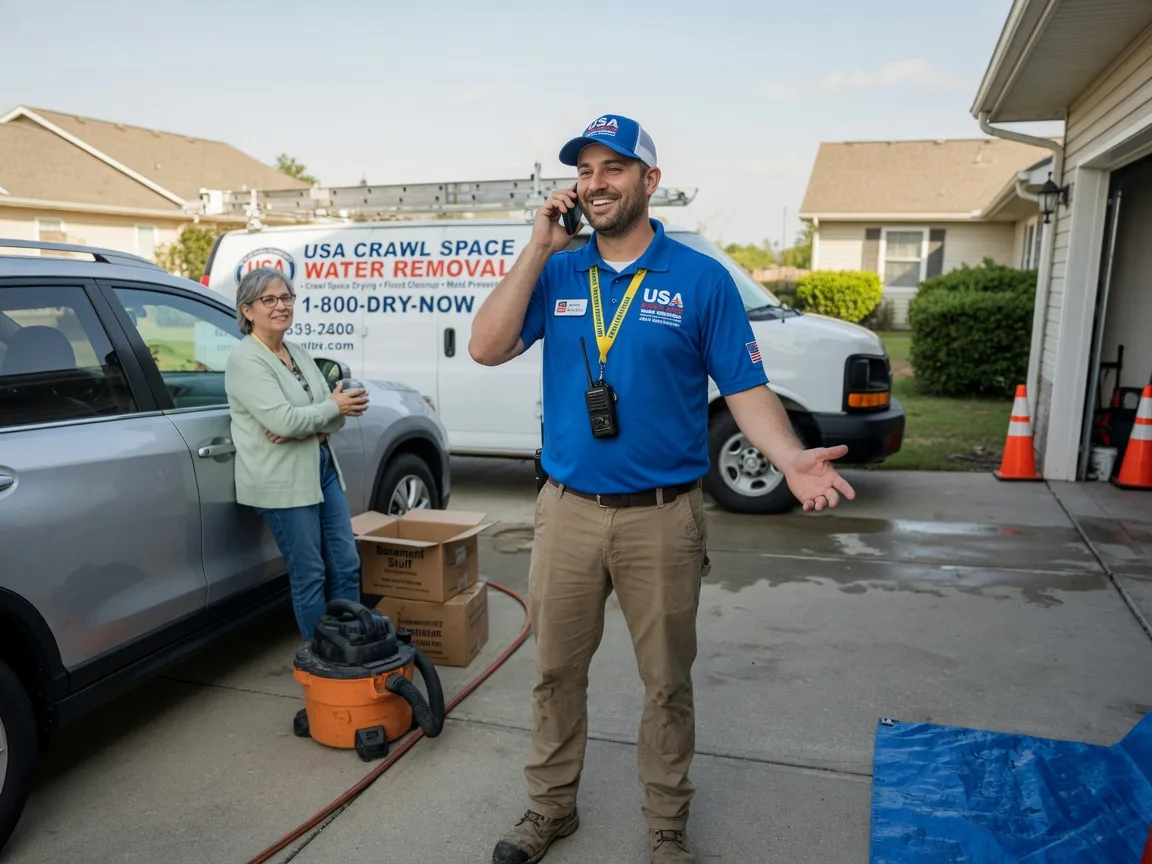 Crawl Space Water Removal Lake Station, IN FAQs
